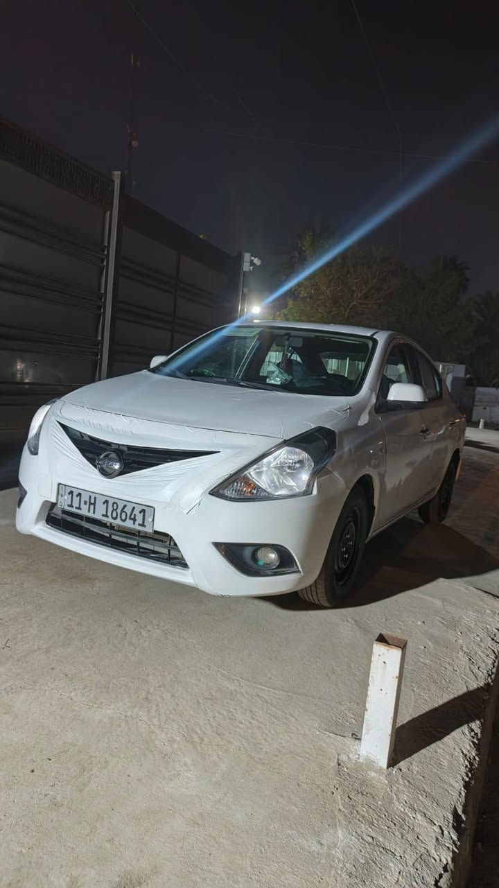 نيسان صني
السلام عليك 
نيسان صني 
موديل 2019
كير مكينة تبريد كفالة
حساسات خلفية
كامرة خلفية
دواخل فول نضافة 
السيارة مابيها اي نقوصات
تشغل وتتوكل على اللـه
والسونار واضح كدامكم
السعر 110 وبيها مجال للشراي
العنوان بغداد البياع حي العلام 
***********
