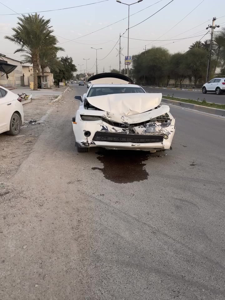 السلام عليكم للبيع على حادثها السيارة وارد أمريكي داخله للعراق بدون حادث هنا بالعراق انضربت بدون شواصي وبدون لغود فقط دعامية وبنيد وجاملغ السائق شوية معووج رقم بغداد 

للاستفسار ***********
