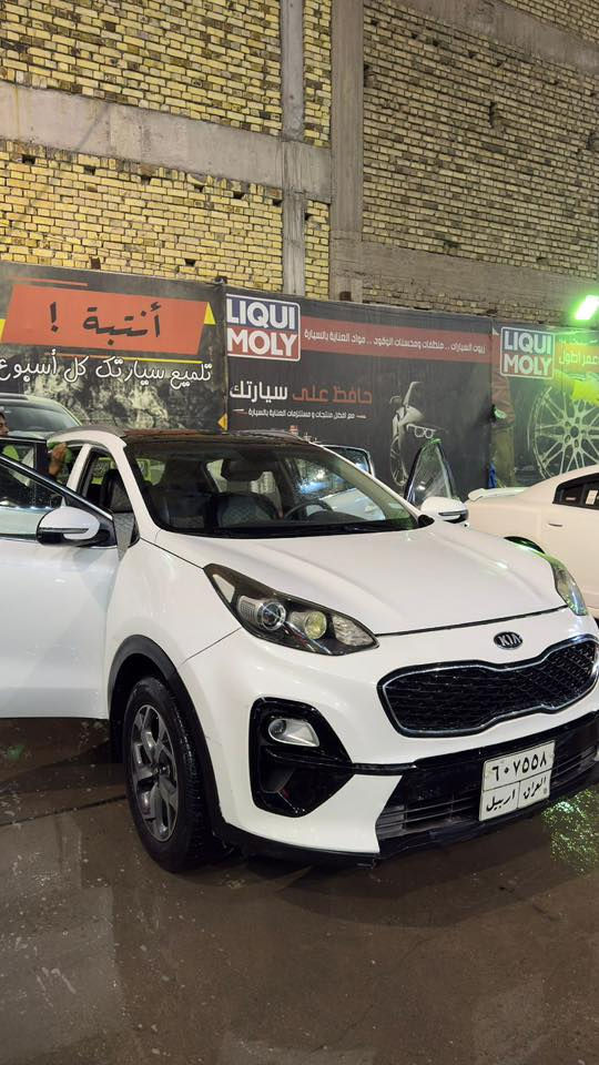 سلام عليكم
سبورتج 2020 

رقم اربيل  منتهية السنوية 

بيه صبغ فقط جاملغ  صفحة السايق شبر باقي السيارة كفالة عامة شرط الفحص 

 فول مواصفات  عدة البصمة 

فتحه بانوراما

حساسات

شاشه

كامرة

تحكم ستيرن جهتين 

ماشية 72الف و قابل للزيادة

السعر 182 ورقة وبي مجال

مكان السيارة بصرة 

للستفسار ***********
