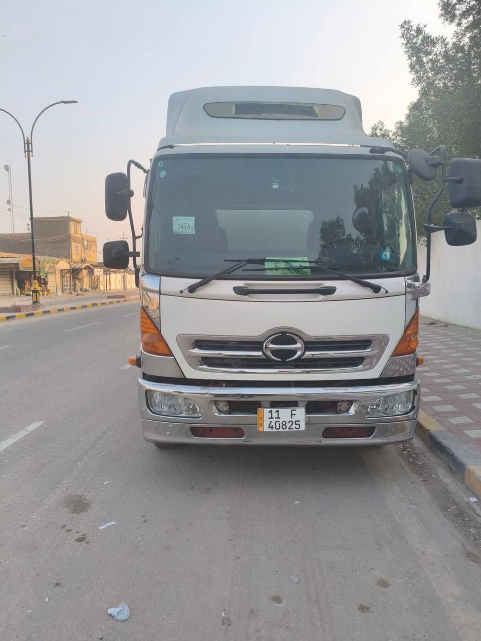 هينو شيطان دخول جديد مرقم بغداد سنويه 30 طوله 6وربع بلادي سياره جديده مكينه 5سلندر 
***********
