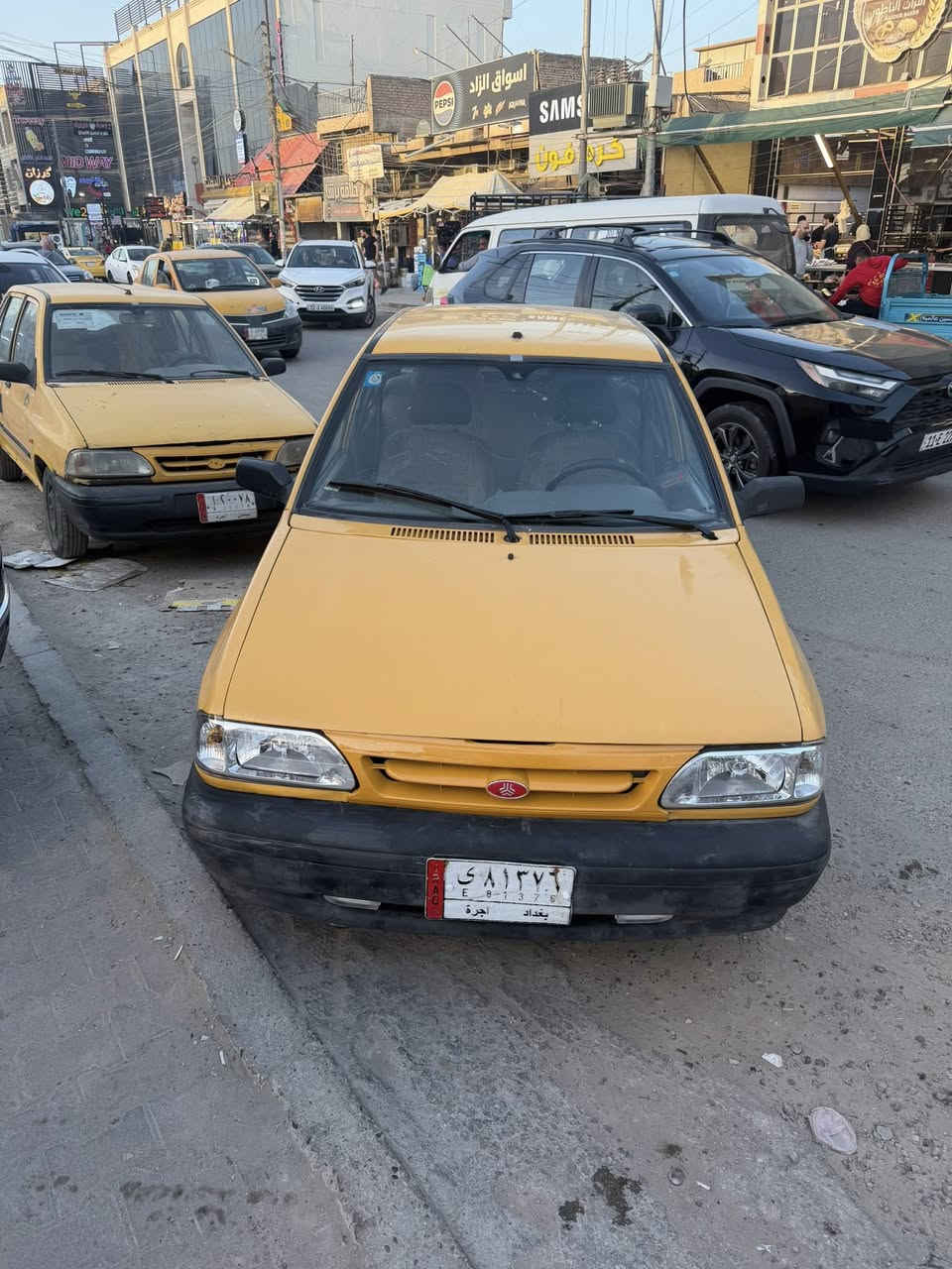 المواصفات:
• الموديل: 2013

 • اللون: (اصفر اجرة)

 • جاهزة بية صبغات تجميلية (شخوط بسيطة)

 • مكان السيارة: بغداد – الدورة

 • السعر: 26 (قابل للتفاوض بالمعقول)

 • مجال كير (كير عادي)

 • مكينة بكفالة

 • شاصي فطر بسيط

 • السيارة منزل صورها واضحة

علية هيئة سنتين انطيك حسابة ليكدام 

📞 للاستفسار:


**إذا كنت صاحب هذا الإعلان وتريد حذفه لأي سبب، رجاءا أرسل رسالة إلى الدعم الفني**