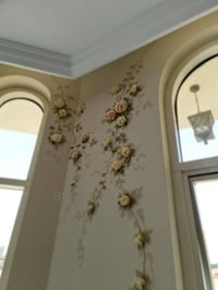 ديكور ورد • جدارية • حسب الطلب