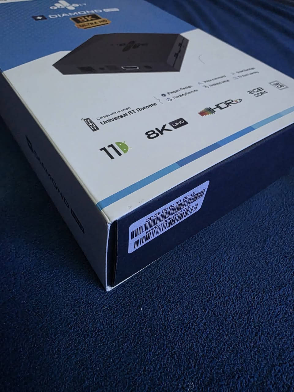 TV BOX FAMILY DIMIND PRO
للبيع تي قي بوكس فاملي دايموند برو غير مستعمل بالباكيت
الجهاز بالكارتون
مفعل مدى الحياة
ضمان فتح القنوات مدى الحياة
يفتح كل قنوات بين سبوت وبدقة 4K
يقتح كل قنوات TOD
يفتح كل قنوات الكاس
ريموت بلوتوث
سينمانا،  مسلسلات،  افلام
10000 الف مسلسل وفيلم
سعر ممتاز 
التواصل على الخاص


**إذا كنت صاحب هذا الإعلان وتريد حذفه لأي سبب، رجاءا أرسل رسالة إلى الدعم الفني**
