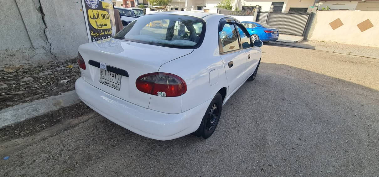 دايو لانوس موديل ١٩٩٩ كير اوتوماتيك تبريد و تدفئة شغال بدون ضرر صبغ حزام جمالية سيارة جاهزة بدون نقص صدر امامي وخلفي جديد كهربائيات شغال لايتات  led سنوية مشروع كوبون بنزين موجود سعر ٤٧ ومجال عنوان كركوك شوراو ***********......*********** كركوك, العراق
