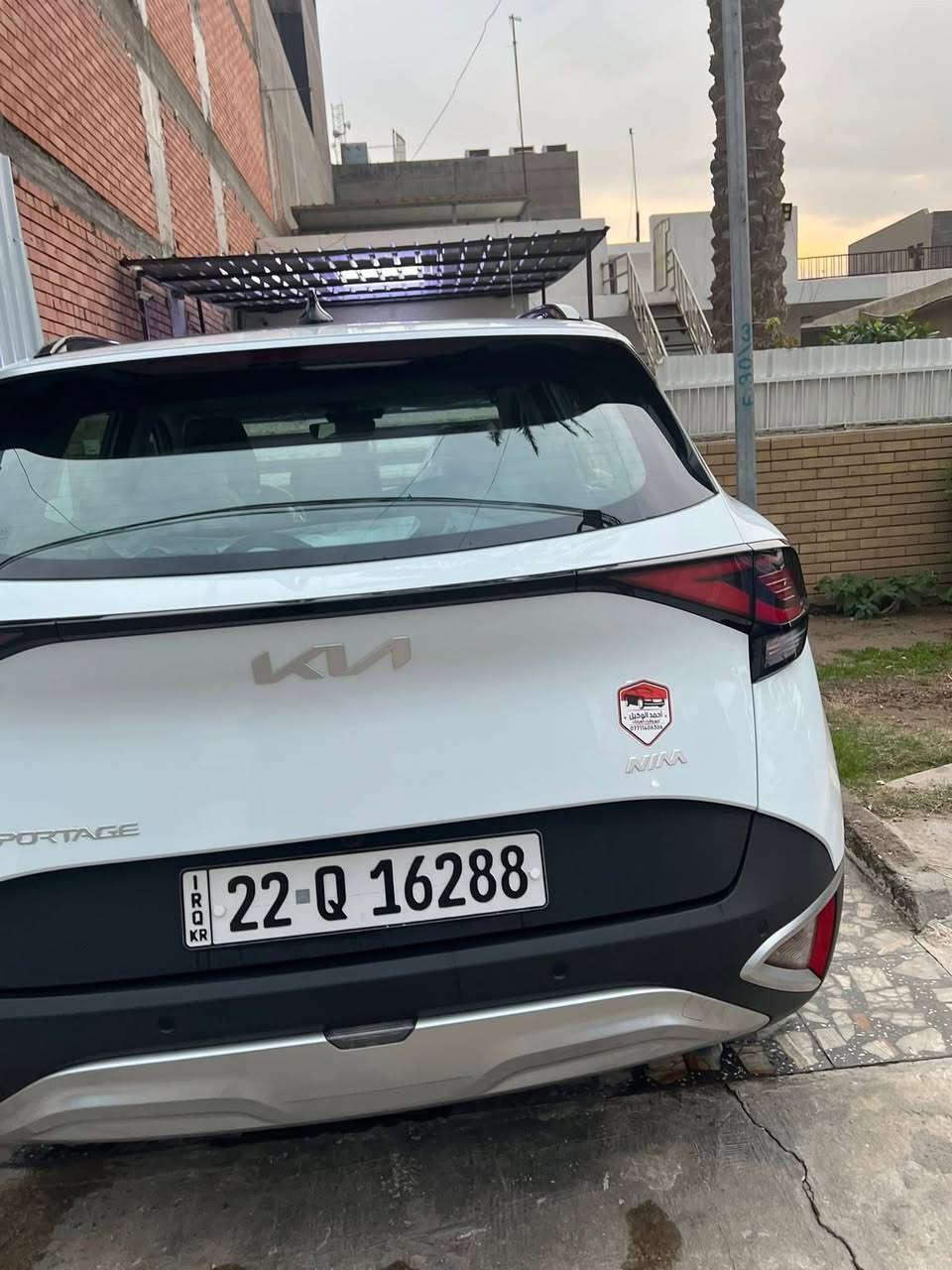 سبورتج ٢٠٢٥ خليجي فول مواصفات ١/١
مكفولة من كلشي عدا بارد كد شبر بلباب الخلفية عكس السايق
لا صبغ ولا ايشي
سيارة ماشية ٧٠٠٠
بانورما 
تدفئة كشنات
نقطة عمياء
حساسات امامي خلفي
سيارة جديدة
رقم اربيل تريد وكالة او تحويل 
السعر ٢٤٤ وبيها مجال بسيط
مكانها بغداد زيونة

*********** واتس اب
***********
