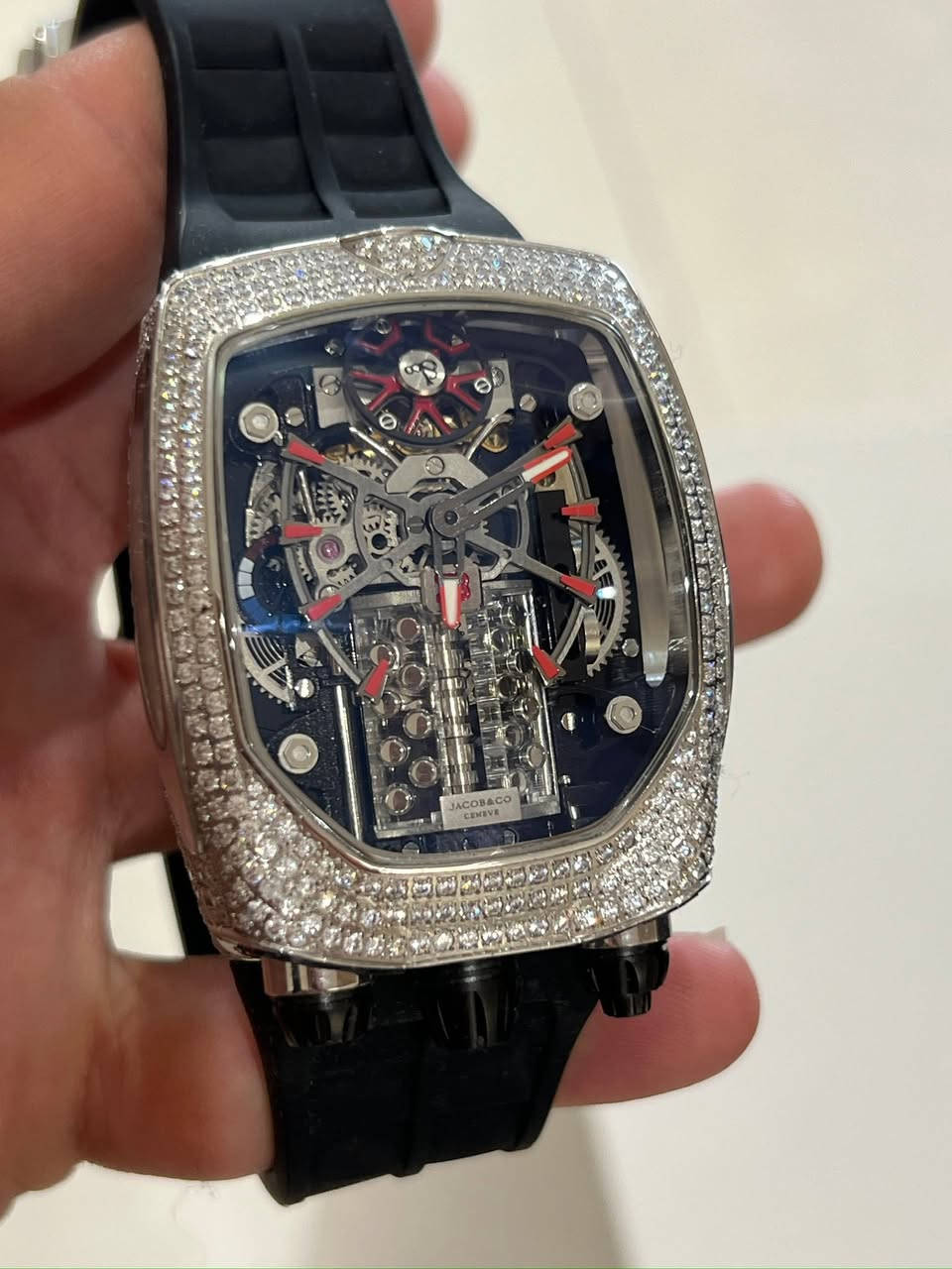 Jacob & Co Bugatti edition
بدي كرستال
اوتوماتيك
سوبر
سير ربل جاكوب
مستعمل نظيف
السعر 220$
المكان اربيل
يوجد توصيل


**إذا كنت صاحب هذا الإعلان وتريد حذفه لأي سبب، رجاءا أرسل رسالة إلى الدعم الفني**