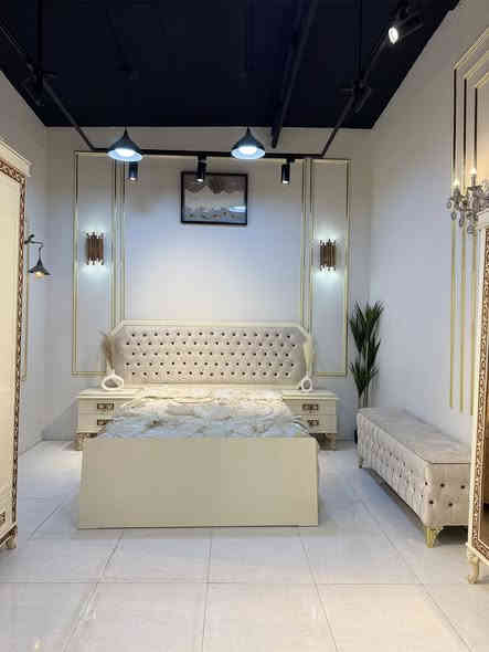 موديل الشناشيل
نجارة عراقية 100‎%‎✅
ضمن وجبة الدرجة الاولى 

السعر3ملايين و800الف فقط 

تتكون من 10 قطع

وجه الكنتور خشب MDF

داخل الكنتور صاج طبيعي 4ملم

الظهر جرجوبة شد براغي 

القاعدة الارضية للكنتور بلوك بورد

ارتفاع الكنتور 270سم

عرض الكنتور350سم

عرض الكنتور مع زاوية الملابس 470سم

شازلون خزان شغل معمل 

طابورية جلوس اضافية 

السعر 3800الف فقط
نقل وشد ماجاني آلجميع محافظات العراق 

العنوان بغداد الجديده خلف جامع سامرائي 

***********
***********
