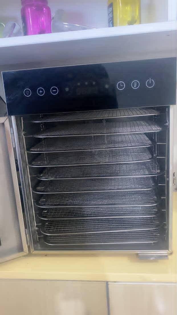 السلام عليكم
جهاز تجفيف فواكه وخضار ١٠ رفوف استخدام قليل جدا   السعر ١٧٥ الف   العنوان بغداد الدوره البوعيثة
 ***********
