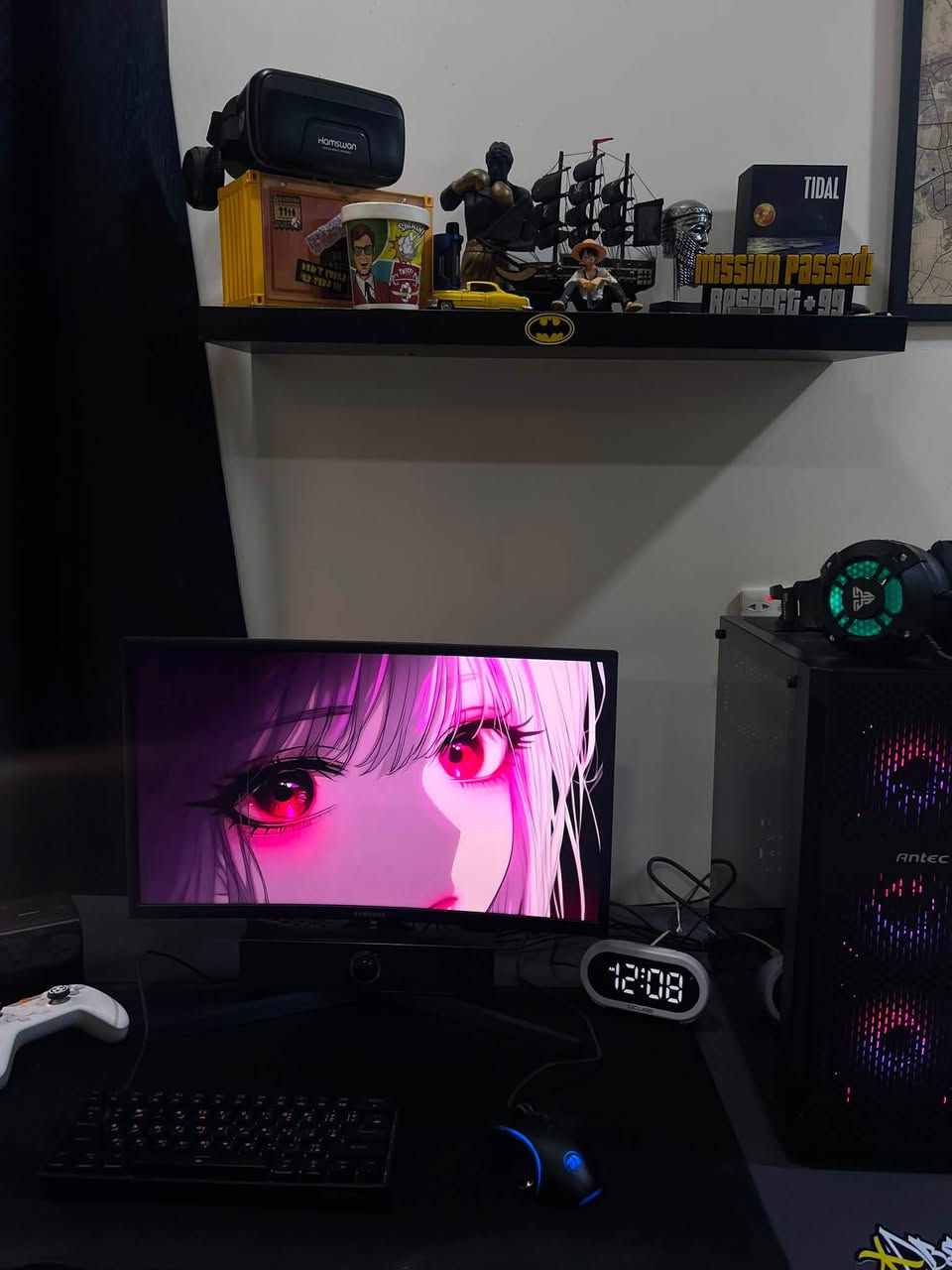 🔥 للبيع تجميعة Gaming كاملة جاهزة للاستخدام 🔥
تجميعة قوية ونظيفة، استعمال خفيف جداً وحالة القطع ممتازة وخالية من أي عيب، غير خاضعة للصيانة ومهتم بيها.

⚙️ المواصفات:
• CPU: Ryzen 5 5500
• GPU: RTX 3060 Ti
• Motherboard: B550M
• RAM: 16GB (8×2) 3200MHz
• Power Supply: 550W
• SSD: 512GB
• Case: NX290 RGB

🖥️ الشاشة:
Samsung Curved
144Hz - Full HD

🎮 الملحقات:
• ماوس Redragon Griffin
• سماعات Fantech JG11
. كيبورد ميكانيكي dierya 

🚀 التجميعة جاهزة على آخر حبة، تشغل كل الألعاب الحديثة بسلاسة وتكدر تعتمد عليها حتى بدقة 2K حسب الإعدادات.
السعر:(مليون)دينار وبيها مجال بسيط 

📍المكان: الأعظمية - سبع أبكار
📞 للتواصل: ***********
