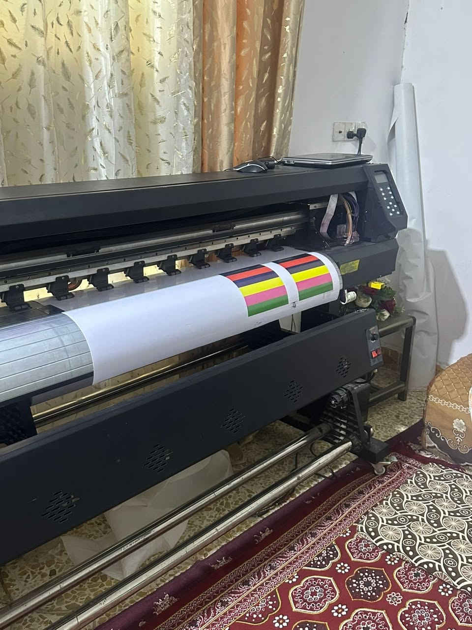 طابعة فلكس ماي كولار للبيع
هيد نظيف جدا طابع بي بس روله وحده xp600
مكاني بصرة ابو الخصيب حمدان للتواصل ***********
