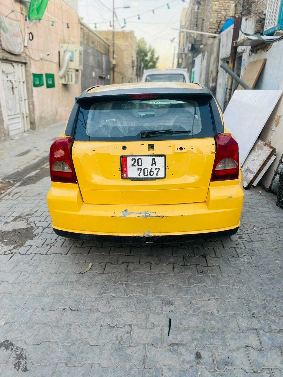 السلام عليكم دوج كاليبر مديل 2007 سياره نعمه من الله مكينه حلوه بس الكير بي مشكله مشكل على نمره وحده ولكشر كدامكم واضح بصور مصفره السياره تحويل ثاني يوم  سعرها 30 وبيها مجال عنوان بغداد مدينه الصدر استفسار ***********
