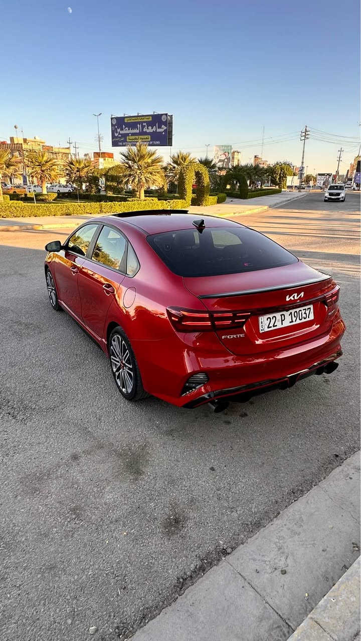 بيع فقط بدون مراوس // كيا فورتي 2023 GT فول مواصفات الحادث موضح بصور تبديل بنيد جاملغ بارد  بدون دواخل رقم اربيل بأسم شركه ترقيم جديد مكان السياره كربلاء السعر 170$ بيه مجال بسيط ‭***********‬ كربلاء, العراق
