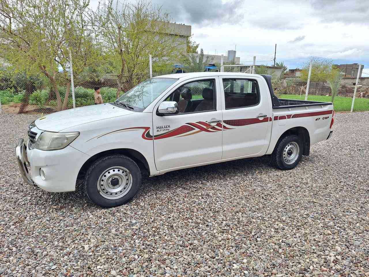 سيارة تويوتا دبل قمارة  للبيع
موديل ٢٠١٣ نظيفة جدا . 

شاصي ١٢

محرك ما مفتوح . 

گير بالشرط . 

لا صبغ ولا تبديل قطع 

سنوية بإسمنا  --> تحتاج تجديد 
السعر المطلوب ١٨٠ ورقة $ وبيها مجال

الموقع -:-  كركوك/ الحويجة/ قرية تل علي 

الاتصال على الرقم   ***********
