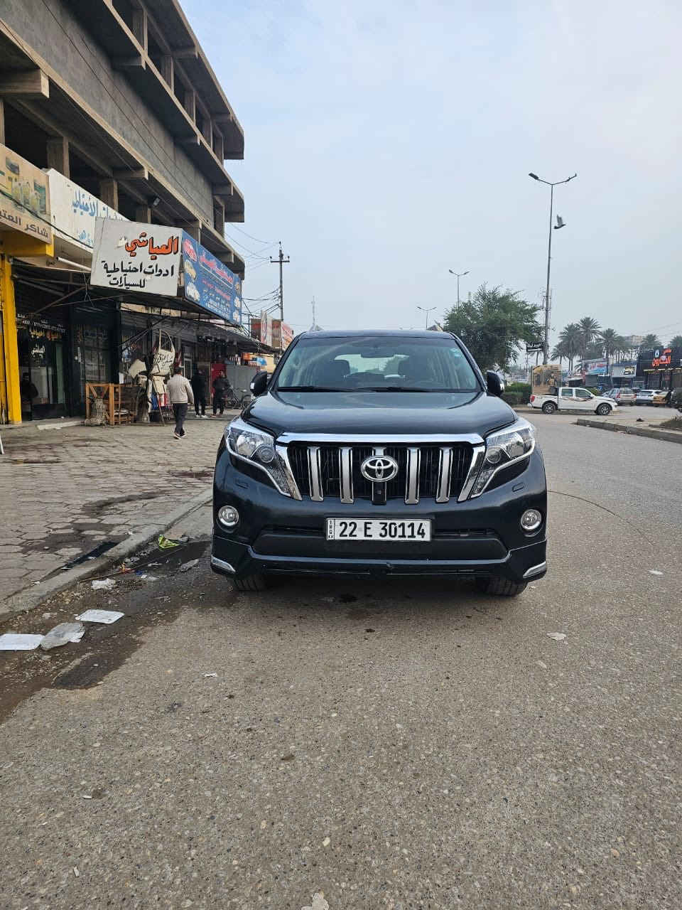 السلام عليكم 
برادو موديل ٢٠١٣ شكل ١٤ مكينة ٤ سلندر
سيارة جديدة مكفولة ماعدا البنيد فقط مرشوش اثر جراد
رقم اربيل السيارة جديدة مكانها واسط العزيزية 
الشراي يتصل على الرقم   ***********   اي استفسار اتصال على الرقم اني مكلف بلنشر
