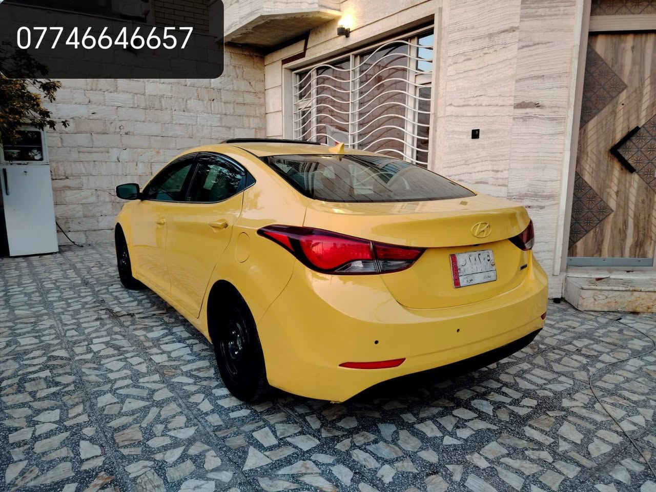 السلام عليكم عندي النترا ٢٠١٥ حادث قبغ جنطة والباقي كلة ليبل واحد مكفولة كير ومحرك نضيفات جدآ تخم تاير فتحة سلايت تحكم ستيرن محرك ١٨٠٠ رقم بغداد مكاني بغداد حي العامل مقابيل كلية الرشيد رايدهة ١٠٥ ورقة رقم الهاتف ***********
