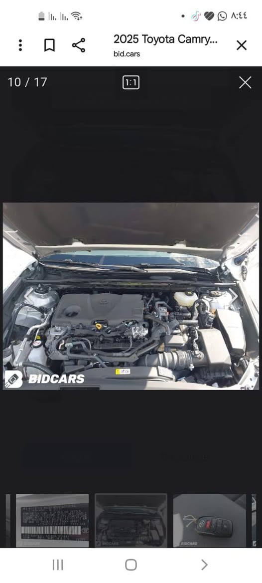 كامري 25
LE
بيها جمالمق
سياره شغاله وتمشي 
سياره بل موصل بل تصليح 
ابيع عل حادث 
(اكتب رقم واحد يوصلك السعر) 
تربريد شغال 
الاستفسار على الرقم (***********)
