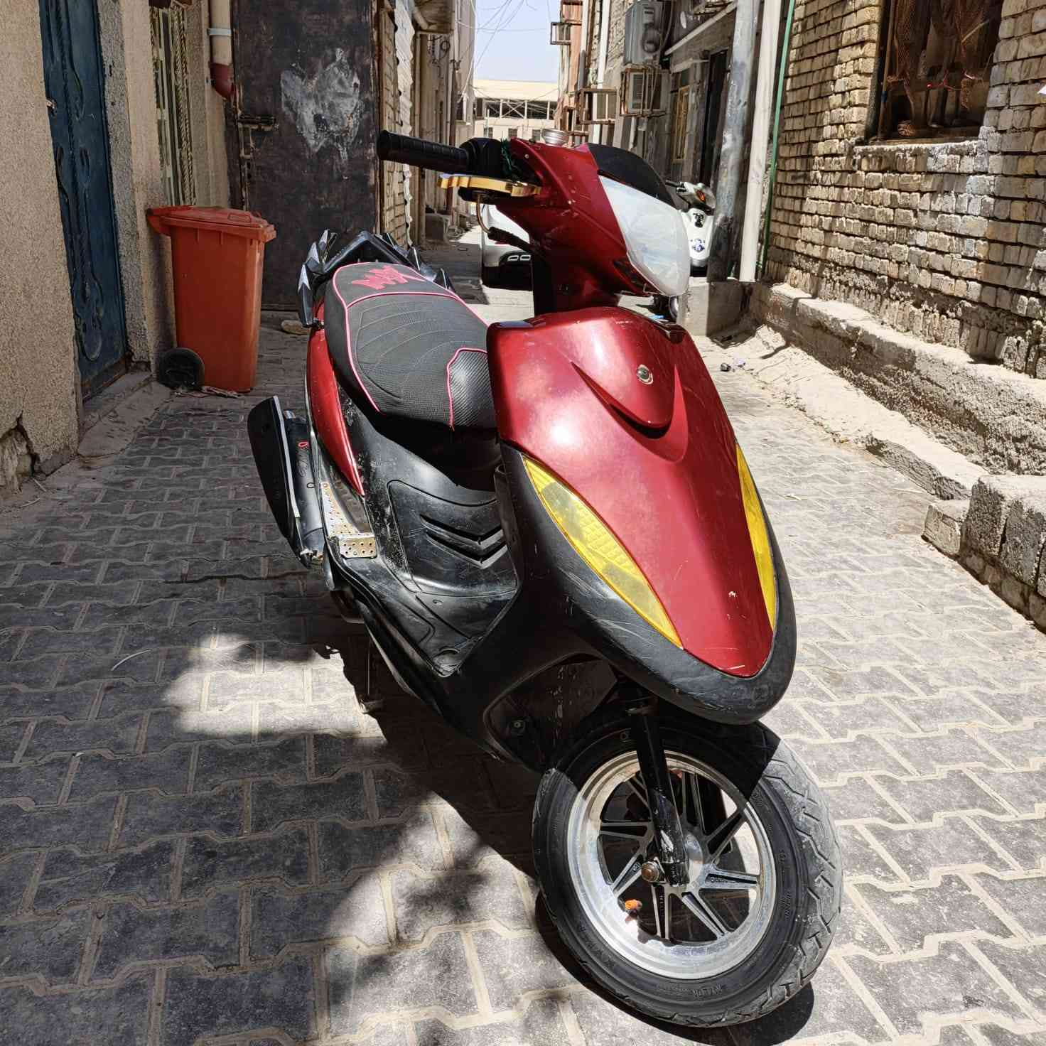 ***********
سلام عليكم دراجه ماكس كلش حلو ما ناقصها اي شيء تجي وتشوف محرك ناعم وشنو عندك راسلني واتساب فقط واتساب موجود السعر 600 وبيها مجا الرقم
