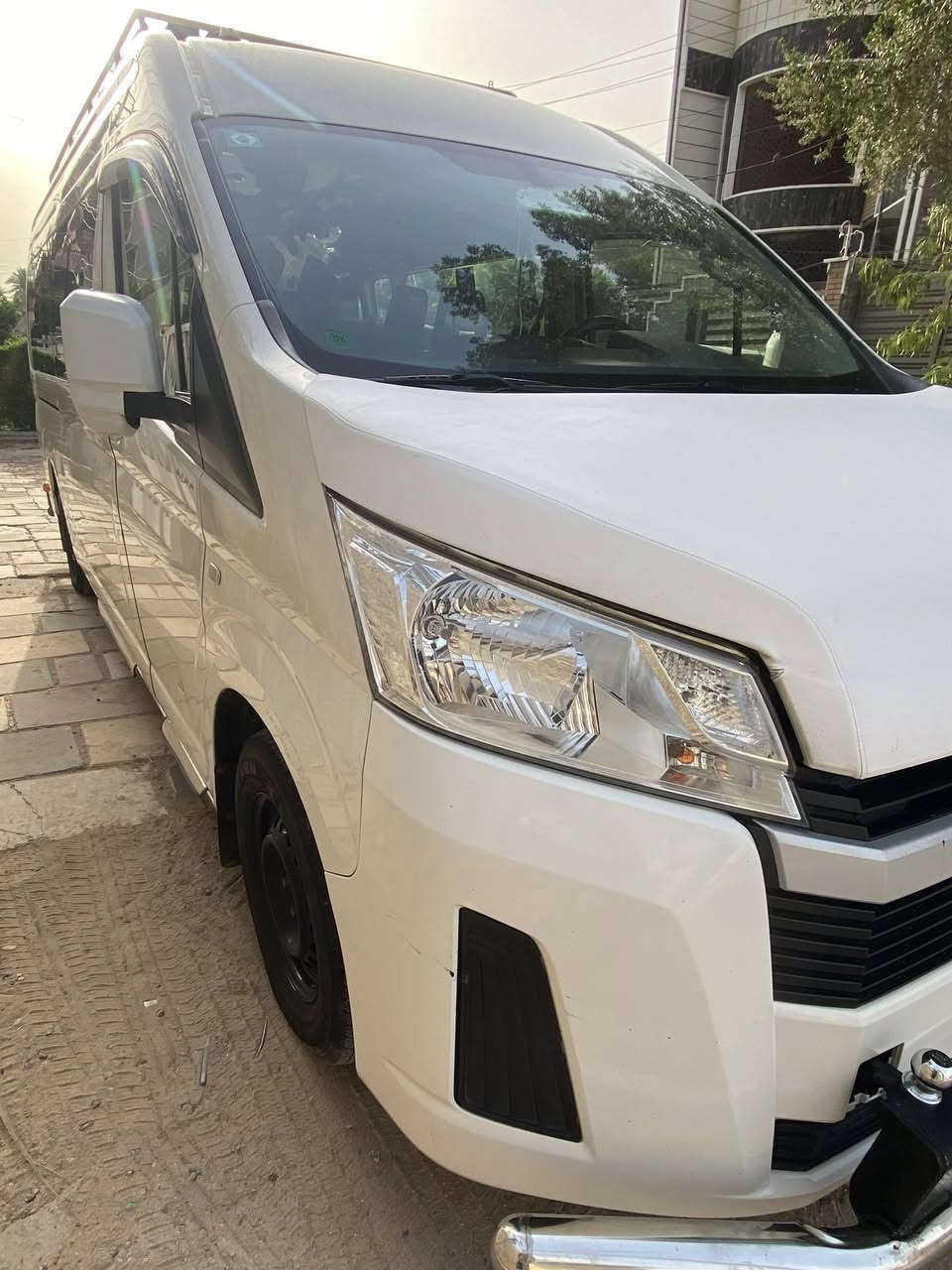 السلام عليكم
هايس للبيع
السعر _ 385 ورقه
تيوتا هايس موديل 2023 
دوشمه عام 
اضافه مراوح تقويه
درع امامي خلفي
سيبايا 
ماشيه 160 الف
رقم بغداد جديد جديد
بيه ضربه بالصندوق مصلح نفسه 
باب الصندوق  الخلفي فقط ( فقط الباب )

مكان بغداد الكرخ

رقم واتس و اتصال  

***********
