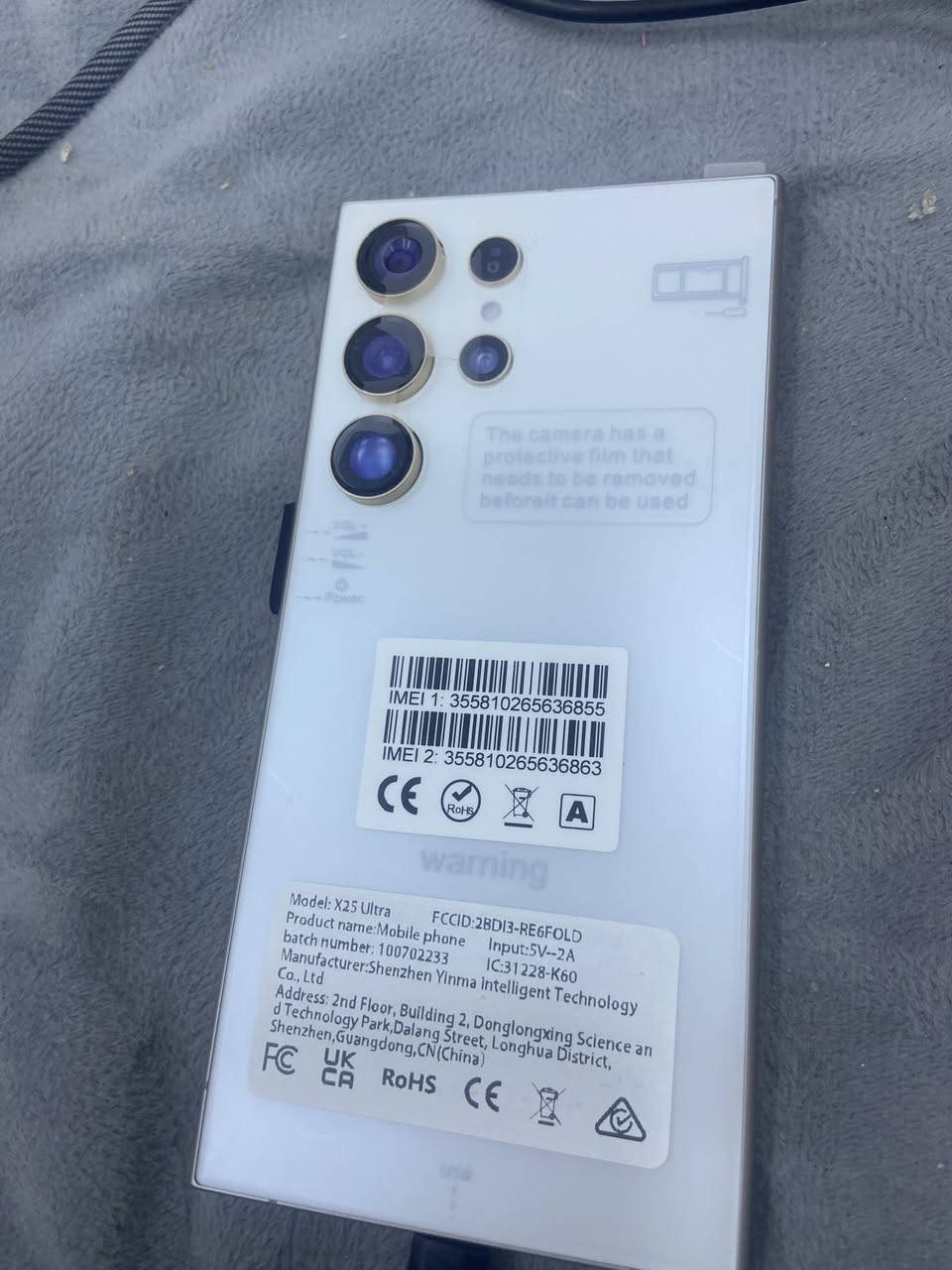 إلسلام عليكم X25 ألترا. صيني ذاكره ١٦ كيكا جديد غير مستخدم كامل ملحقاته السعر ٤٠ على اول تم يرحمكم الله سعر ثابت


**إذا كنت صاحب هذا الإعلان وتريد حذفه لأي سبب، رجاءا أرسل رسالة إلى الدعم الفني**