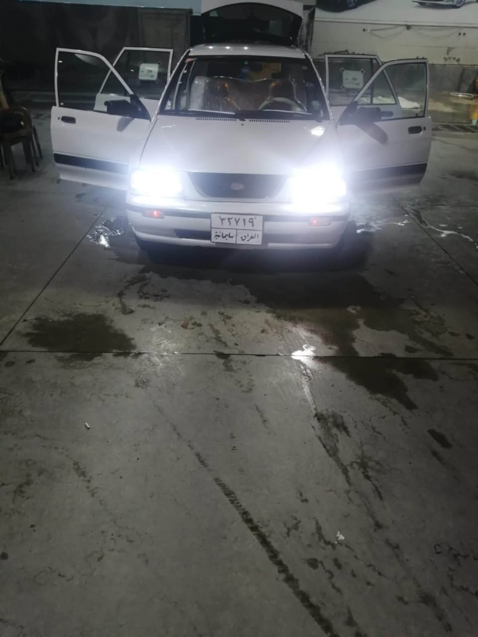 بە ناوی خوای گەورە
سایپا ئیرانی 
رەقەم سلێمانی 
مۆدێل ۲٠٠۷
سەنەوی تا ۲٠۲۷ تازەیە
بێ بۆیاخ گەرم و سارد و  کارەبای بە شەرت هەمو گیانی
نمونە مالی دۆستە
*********** السليمانية, العراق
