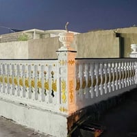 قالب صب حدائق وسياجات بانسب الاسعار سعر المتر 10 للاستفسار 07865686947...