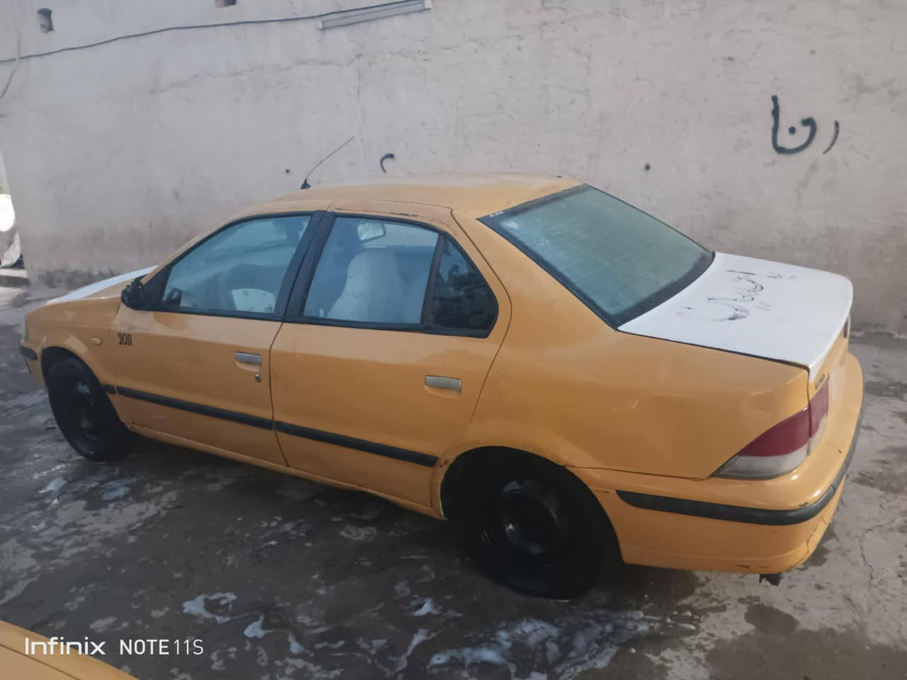 السلام عليكم سمند البيع رقم صدامي بدون تحويل مكان السياره الدوانيه غماس مكينه وكير وحداديه وكرهبايات تخم تاير كله جديد سعر 14 وبيه مجال رقمي ***********
