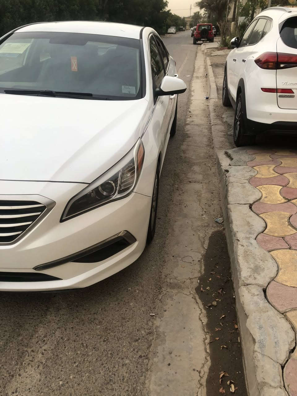 للبيع سياره سوناته مديل2016 وارد امريكي الضرر الباب اليسره الخلفي امصلحه  صبغ البابين والجاملغ الخلفي الايسر  نظيفه محرك 2500 الايرباك كلهن على البلاد السعر 95 ورقه بغداد البنوك ***********
