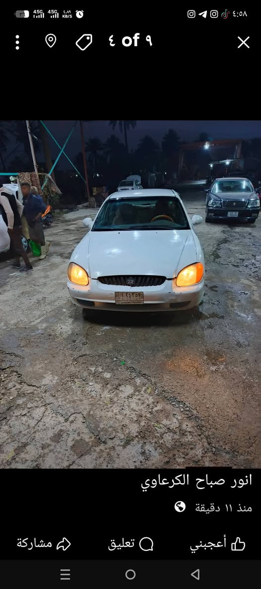 سوناتا موديل 2000 كير اوتوماتيك محرك 2000 سياره جاهزه للبيع السعر 40 مكاني طويريج ***********
