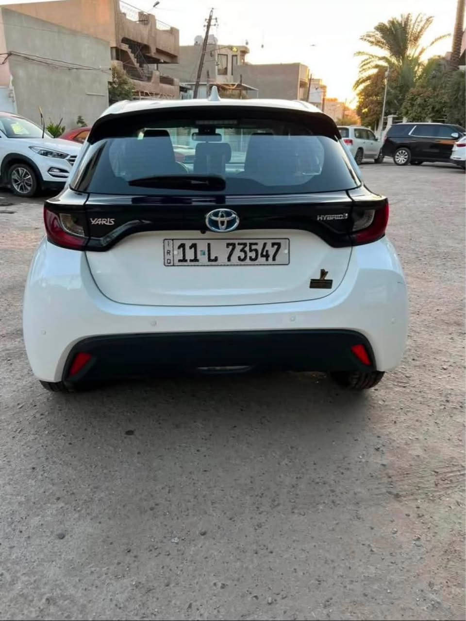 للبيع 🚗🔥
تويوتا يارس هايبرد موديل 2022
✨ وارد / خليجي (حسب المواصفات)
✨ محرك هايبرد اقتصادي جداً 1500cc
✨ صرفية وقود ممتازة
✨ كير أوتوماتيك
✨ هادئة ومريحة ماشية 35 km
✨ نظافة عالية جداً
✨ صبغ جاملغ جهه السايق والجاملغ الخلفي عكس السايق بيه صبغ

✨ جميع الأنظمة تعمل بدون ملاحظات
السيارة جاهزة للفحص في أي مكان ✅
، السعر قابل ( 118) للتفاوض بعد المعاينة.

📞 الاتصال
***********
