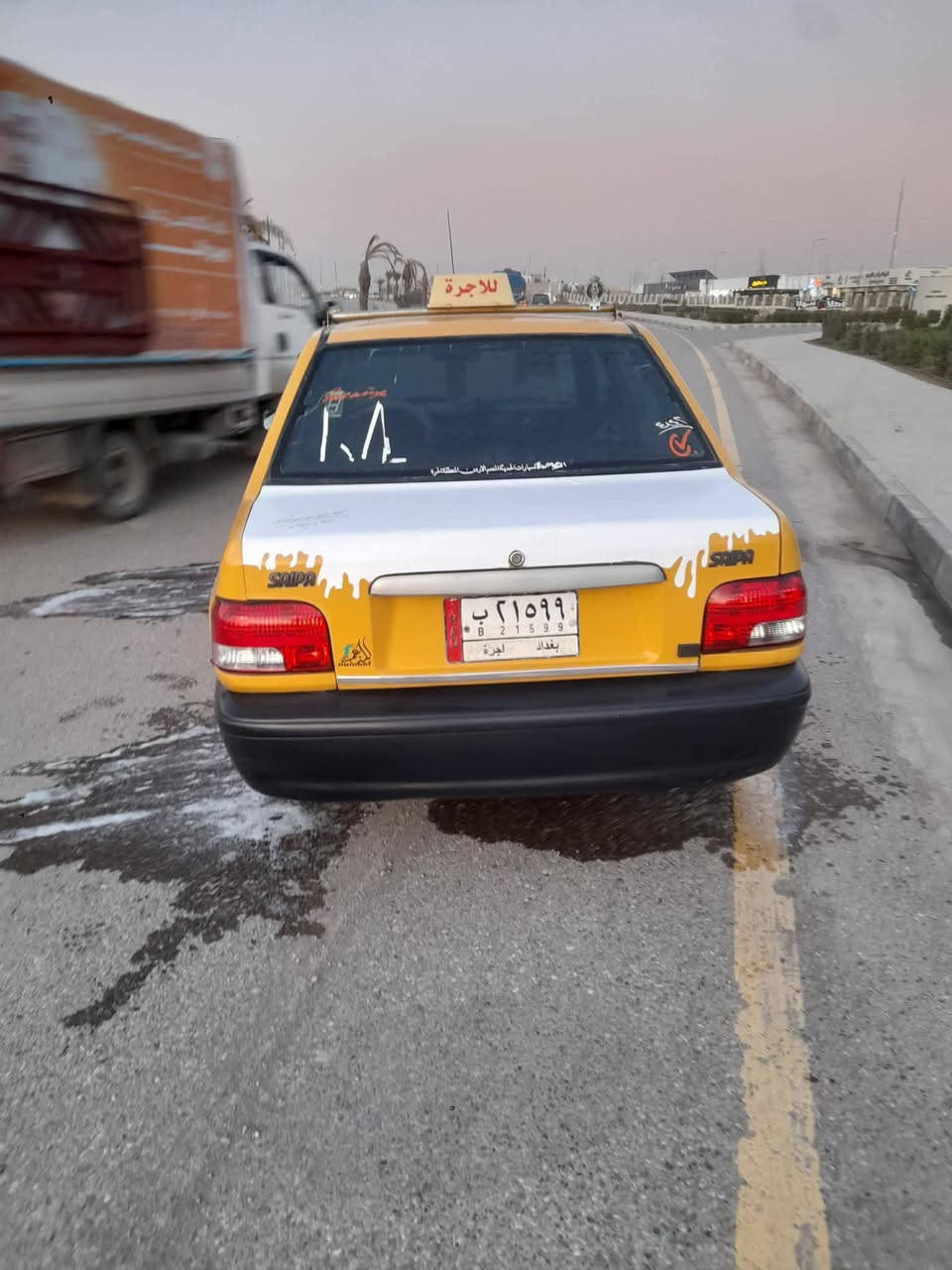 سايبا موديل 2011 رقم بغداد مشروع وطني باسمي ماكينه وكير شرط كاربون بنزين بها مصبوغة صفحتين بدون ضرر شواصي شرط تبريد تدفيه سعره 28 بها مجال شرط الوكاله وتحويل مكان السياره موصل حي الانتصار ***********.     ***********
