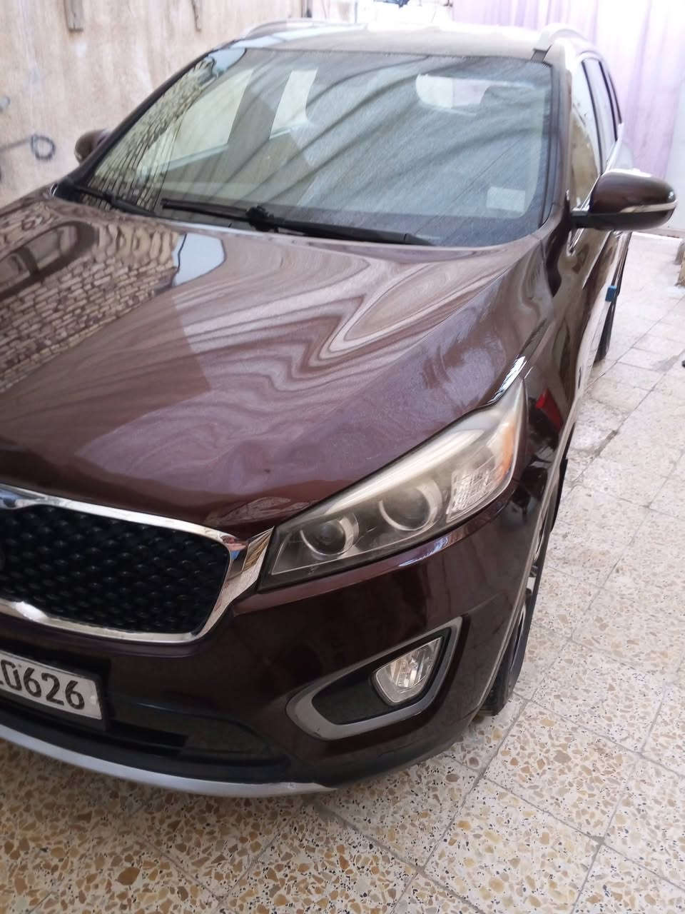 السلام عليكم مرخصت مدير الكروب سياره سورنتو للبيع موديل 2016 حادثه جاملغ ومصبوغه حزام مكينه مفتوحه 
سعر 135 مكانه العماره رقمي ***********
