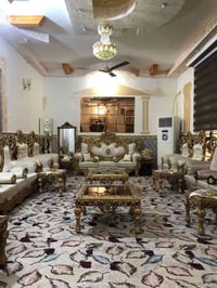 طقم زان • ٢ كنبات ٤ كراسي • بغداد الشعب