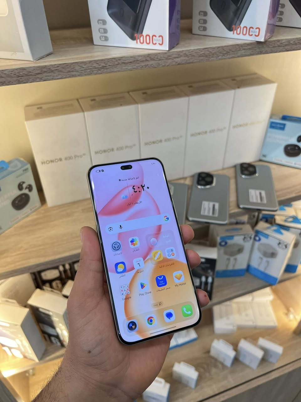HONOR 400 Pro 5G🤍
الوحش من هونر ❤️‍🔥

بسعر 755 الف فقط مع كامل ملحقات🔐🥰

الذاكرة 512GB

رام 12GB+12GB=24GB

المعالج Snapdragon 8 Gen 3

ينطيك 120 فريم بالببجي 🔥

تردد الشاشة 120Hz

بصمة بالشاشة

كاميرا 200MP

مع زوم 50x ودقة فول 😍

بطارية 6000mAh

شحن سريع 100W⚡️

المكان موصل 

حي الميثاق 

للاستفسار 

***********
