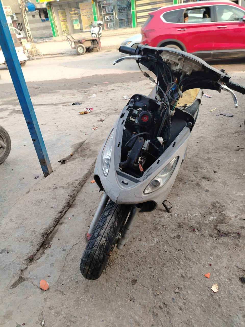 البيع متروكة دراجة كفالة سعر 400 مكاني الحبيبيه. ***********
