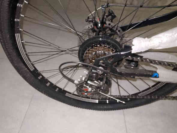 بايسكل للبيع
نوعية GITMA

حجم 26

القير الخلفي 7

القير الامامي 3
بايسكل نضيف جداً 
ما مستعمل والله 
ملاحظة الدواسات مال البايدر موجودة بس ما مشكلهن
160 ألف وبي مجال 
في بغداد حي الجامعه ماكو توصيل
 
للأستفسار

***********
