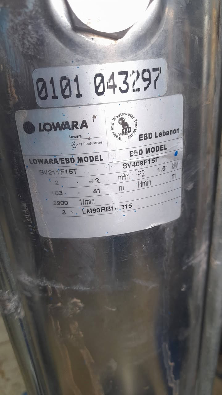 مضخه عامودي ٢حصان ايطالي واحد انج ثري فيز، ،***********
