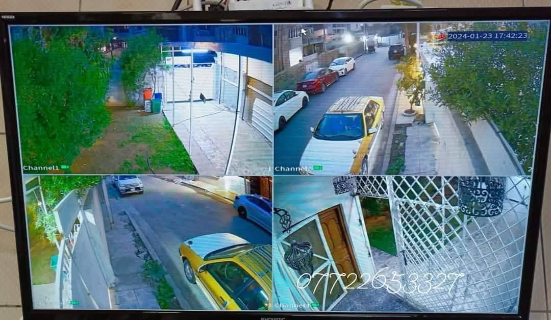 🎥 السرقة ما تعلن موعدها… وخليك دايماً شايف كلشي يصير!
مع كاميرات المراقبة نوع دهوا الاصلي ، الأمان صار أسهل وأذكى 🔐
✨ المميزات: ✅ دقة عالية (HD / Full HD / 4K) 📸
✅ رؤية ليلية واضحة 🌙

✅ متابعة مباشرة من الموبايل 📱
✅ تسجيل مستمر +

 استرجاع الفيديوهات 💾
✅ مناسبة للبيت، المحل، والمكتب 🏠🏢

✅ نصب وصيانة متوفرة 🔧
👷‍♂️ متوفر كادر عمل في  جميع مناطق بغداد كرخ ورصافه

🔥 لا تخلي مكانك بدون  مراقبة… اطلب الآن!

📞 للحجز والاستفسار:

*********** مهندس يوسف
