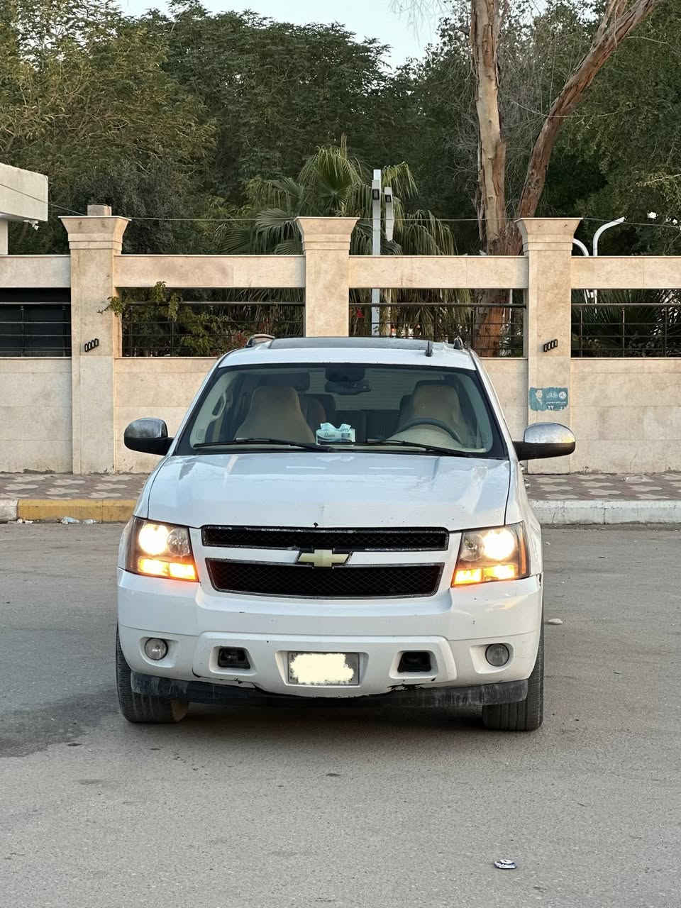 السلام عليكم رمضان كريم
تاهو ادوات ادوات ادوات للبيع فقط
المواصفات:
تاهو LTZ 2007 كفالة من الگص
متومه رقم شمالي 
فول مواصفات ملكي كشن منفصل وفتحة التنته 
شاشة+ تحكم ستيرن 
كشنات جلد 
مكينة وگير كفالة
تدفئة تبريد شغالة
تخم تاير حدادية جديدات
صندوق كهربائي + شاشة وسط شغالة
منظومة زنون 
السيارة جديدة وكاملة وكلشي بالسيارة شغال
السعر:٧٨وبيها مجال بسيط 
رقم متوم شمالي وكامل 
المكان:البصرة
***********
