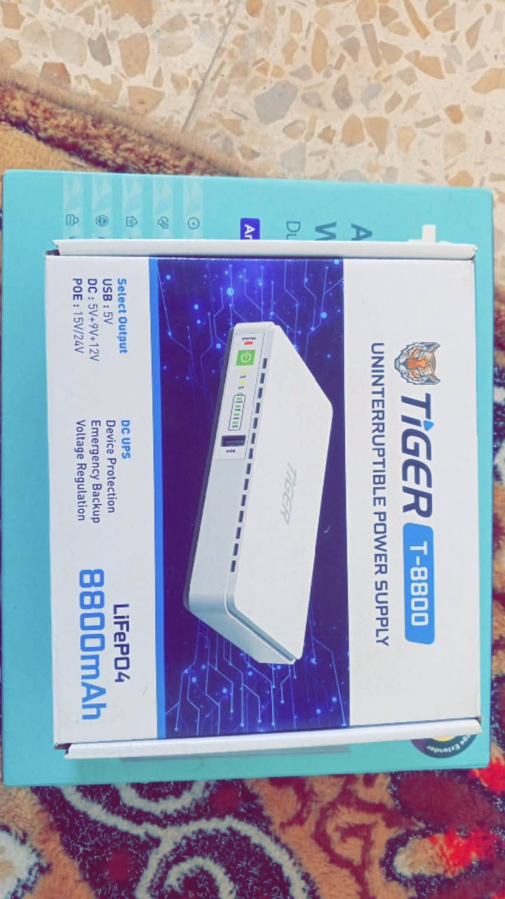 السلام عليكم منضومة نت راوتر ويو بي اس بحالة ممتازة جديدات مكفولات ب50 الف ثنيهن قفل مكاني حي العامل المنطقة السابعه


**إذا كنت صاحب هذا الإعلان وتريد حذفه لأي سبب، رجاءا أرسل رسالة إلى الدعم الفني**