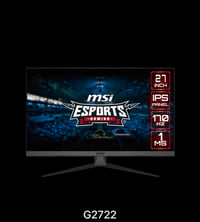 شاشة MSI G2722 للبيع  حجم الشاشة: 27 بوصة (27 Inch) نوع اللوحة (Panel)...