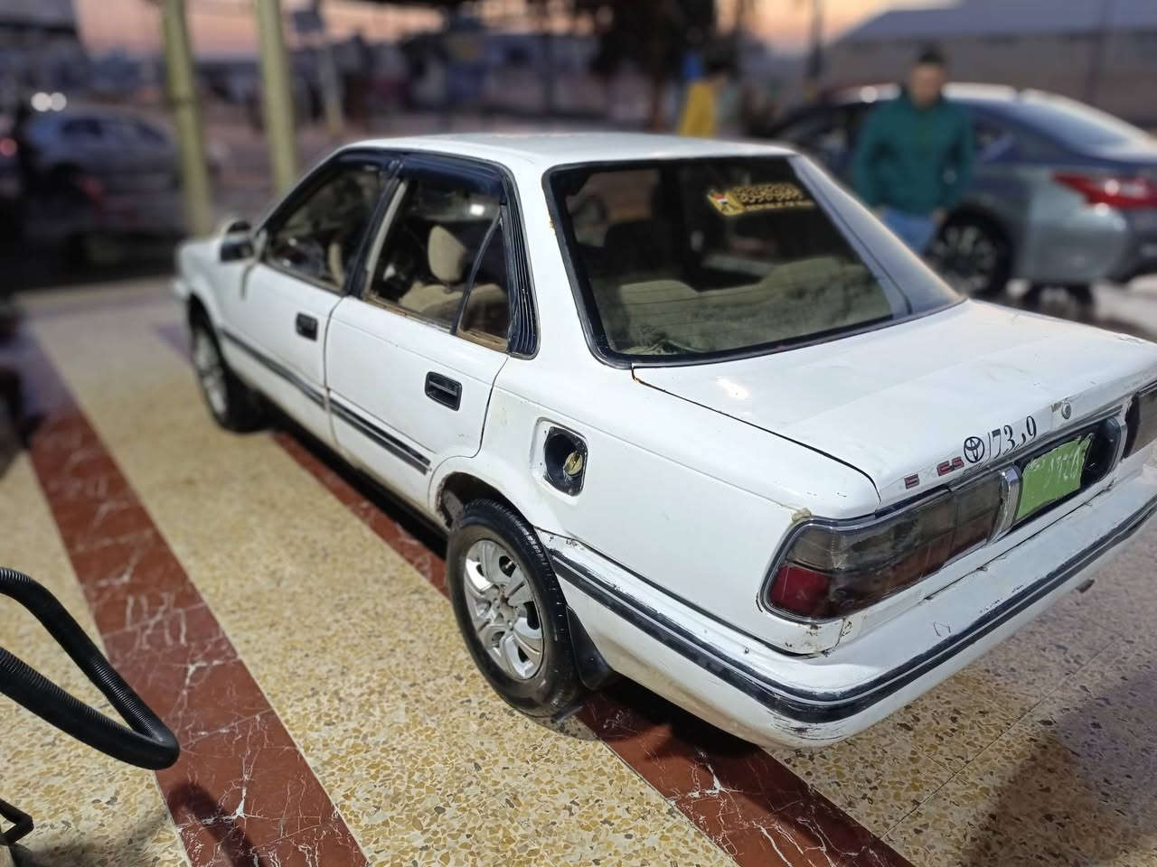 السلام عليكم   سياره كورلا  موديل  1991
كيراوتماتيك  مكينه شرط سنويه بيضه رقم اخضر نينوئ 

السعر 28ورقه وبيهامجال بسيط 

*********** واتساب مفتوح  حياكم الله بيع مستعجل
