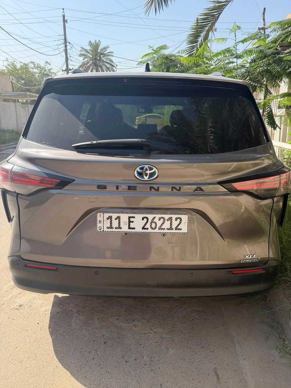تيوتا سينا للبيع موديل 2022 XLE
سيارة جديدة تاخذها ما تصرف عليها الف 

حادثها خلفي فقط مثل ما موضح بالصورة
ماشيه 117 الف كيلو  حساسات امامي خلفي مستشعر

وقوف كامرات امامي خلفي رادار

جانبي ابواب 4 بصمه صندوق

كهرباء تحكم ستيرن جهتين تحديد

مسار تحديد سرعه اوتو هولد هاند
بريك بصمه كشنات امامي تدفئه

فتح ابواب خلفي في القدم شاشه
ابل كار بلي هيه مواصفات ال XLE معروفه 

السعر 250 وبيها مجال 
***********
