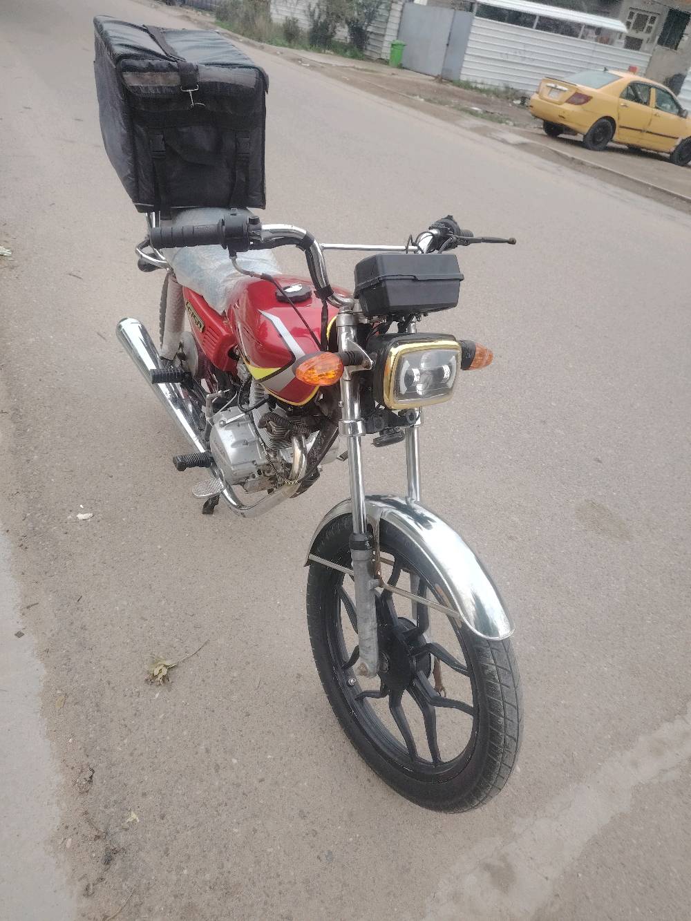 السلام عليكم دراجه خير من الله بس بدون اوراق اكفلهه سرقه وعشائريآ تاخذهه من باب البيت مكاني حي الجهاد وبيهه مجال بصيط لطيبين