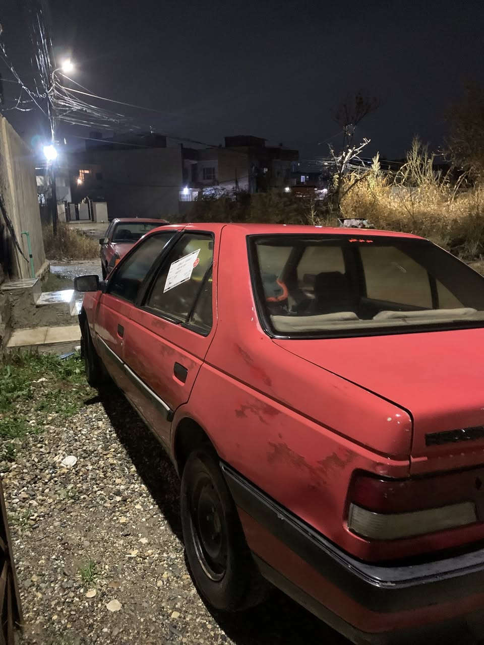 بيجو للبيع 405 فرنسي

موديل 92 

لاصرف ولانفخ محرك معمر 

باتري جديد

سنوية خضرة صاحبها موجود 

كوبون بيها 

السعر16$

للأستفسار 
***********
