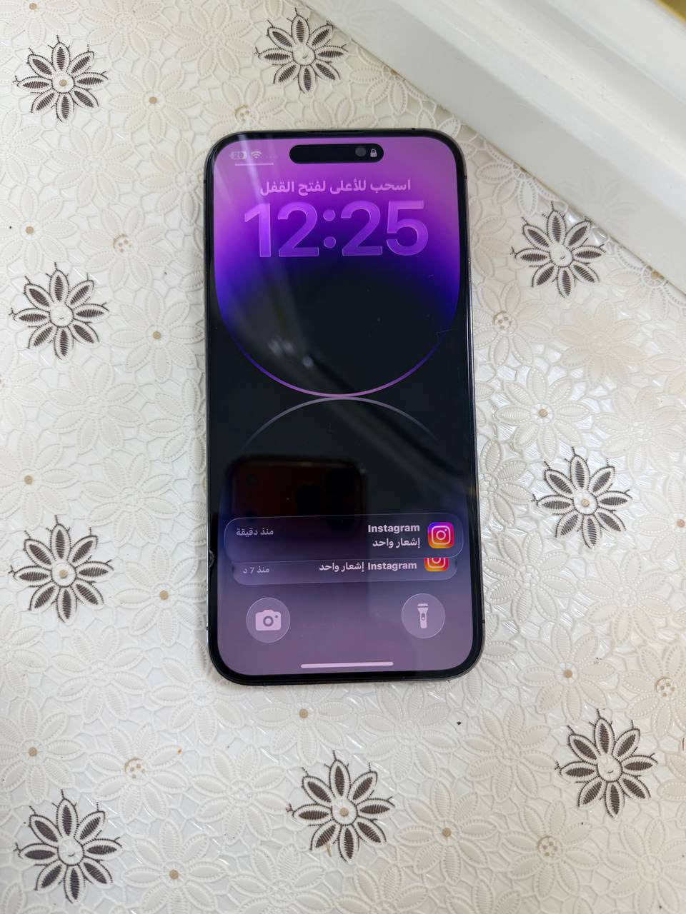 آيفون 14 برو ماكس ماستر شرق اوسط
كفاله عامه مامبدل بي اي قطعه بلادي ذاكره 256 بطاريه 84   نضافه 1000‎%‎ بي مشكله بسيطه  شبكه الاتصال مرات تصير ضعيفه صالح للاتصال عله وضعه او تحول شريحتك الكترونيه وتستخدمه مو مشكله ولو ردت تصلحه يصلح سعره مناسب جدا 800 وبي مجال  للاتصال وات ساب او خط ***********   مكاني ديالى متوفر توصيل
