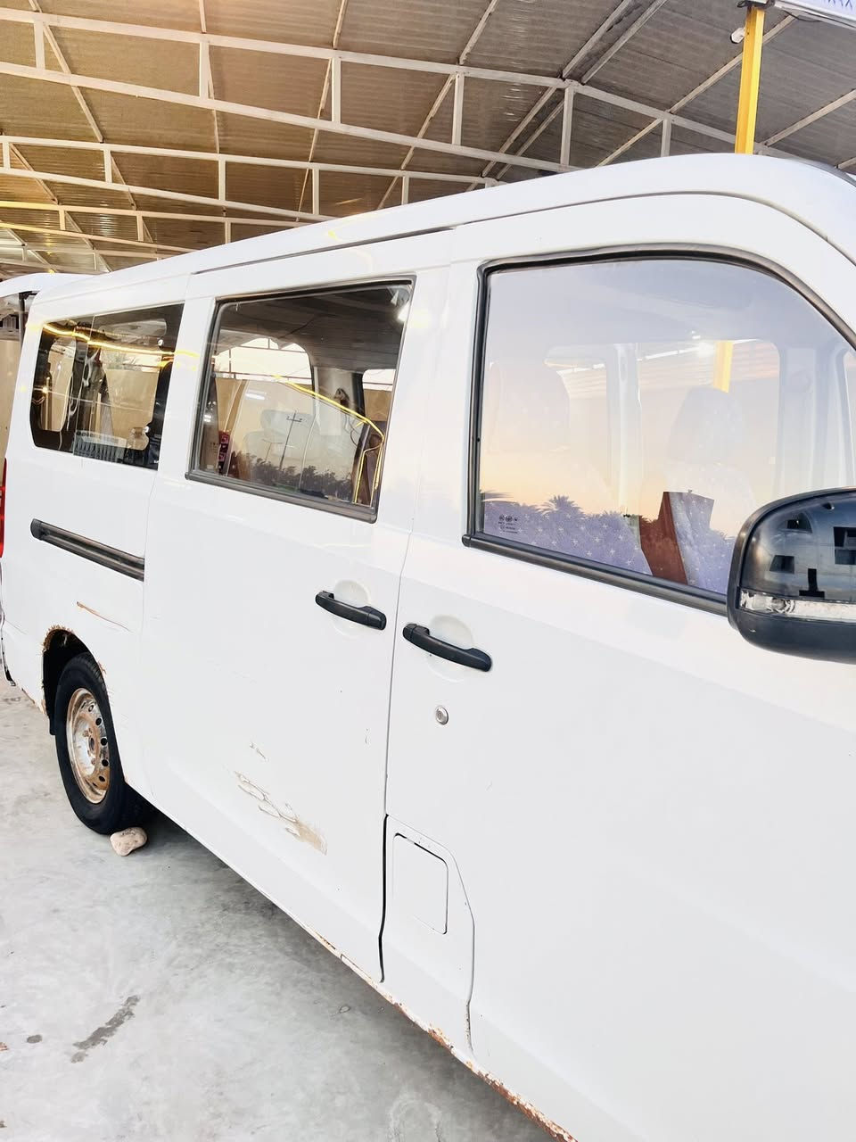سيارة فاو ميني باص (خشفه) حره  10 راكب گير ومكينه كفاله وخير من الله
سنويتها للـ2028 شهر السابع 
غرامة وهيئة وضريبه كلها وراي
السياره بأسمي تحويل ثاني يوم
السعر 38$
السيارة مكانها بابل الاسكندريه 
للتواصل ***********
