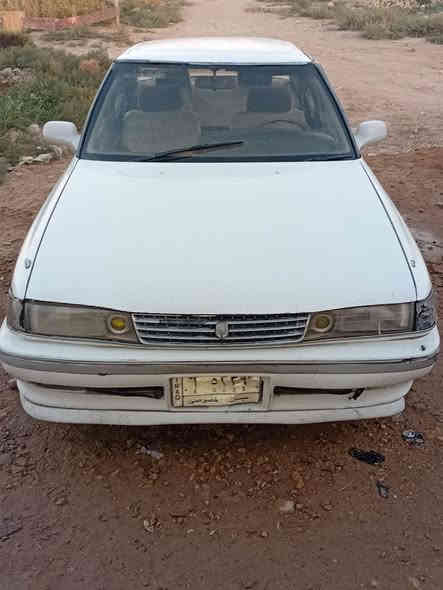 السلام عليكم  سيارة مارك للبيع 
محرك ونجي كير جديد تبريد ثلج  حداديه زينه جهة اليسار كامله مبدلها كلها راديتر جديده كهربائيات كلها شغاله سياره جاهزه ترايك وين متريد سعرها ٣٥ وبيها مجال سنويه نهاية ٢٦ ياله تنفذ ***********
