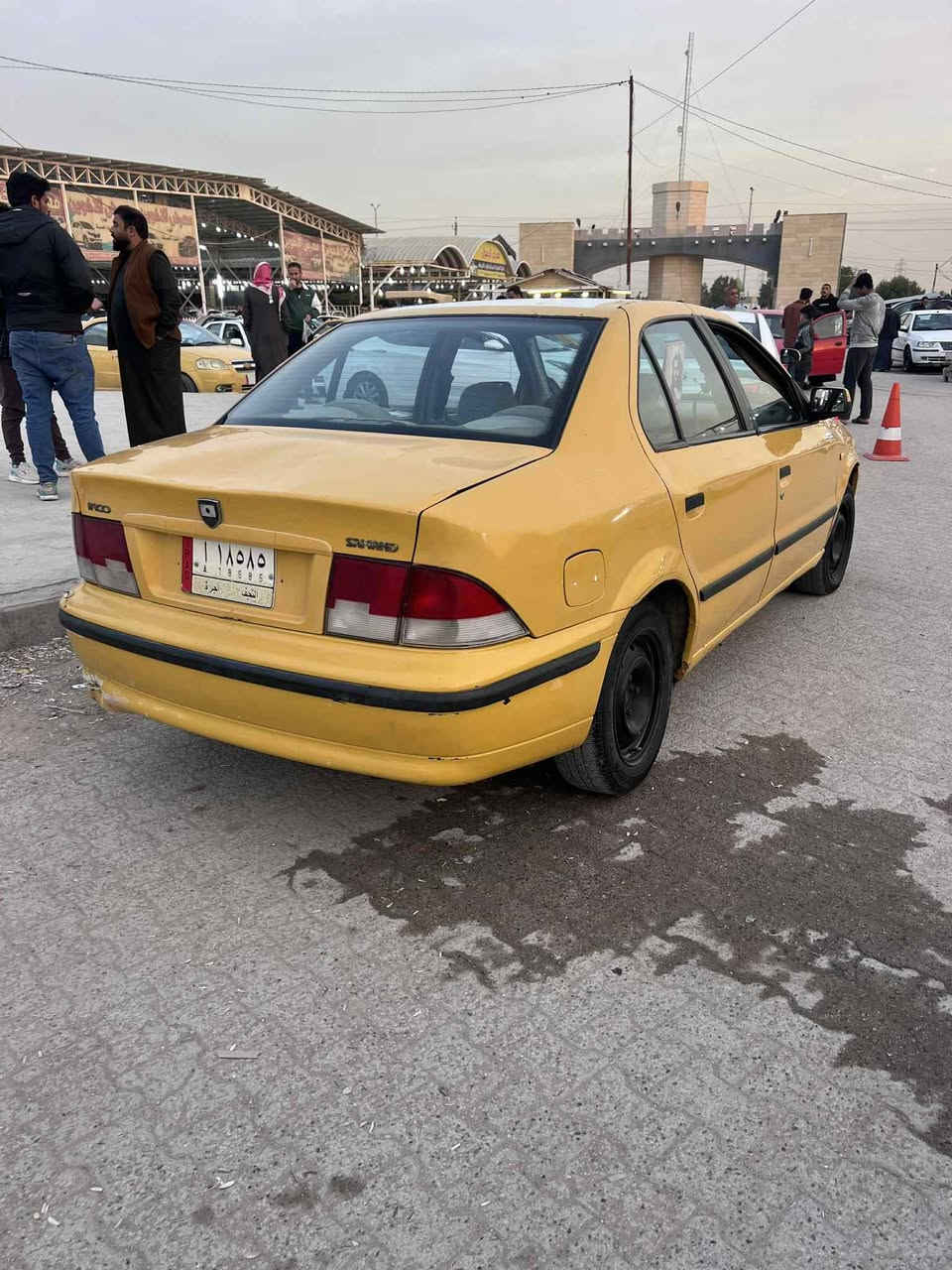 سلام عليكم سمند 2011 رقم نجف مصفره هيه وغرامات كير ومكينه خير من الله  سنويه ل 2028 مكاني النجف ( اني مكلف بل نشر) رقم ***********
