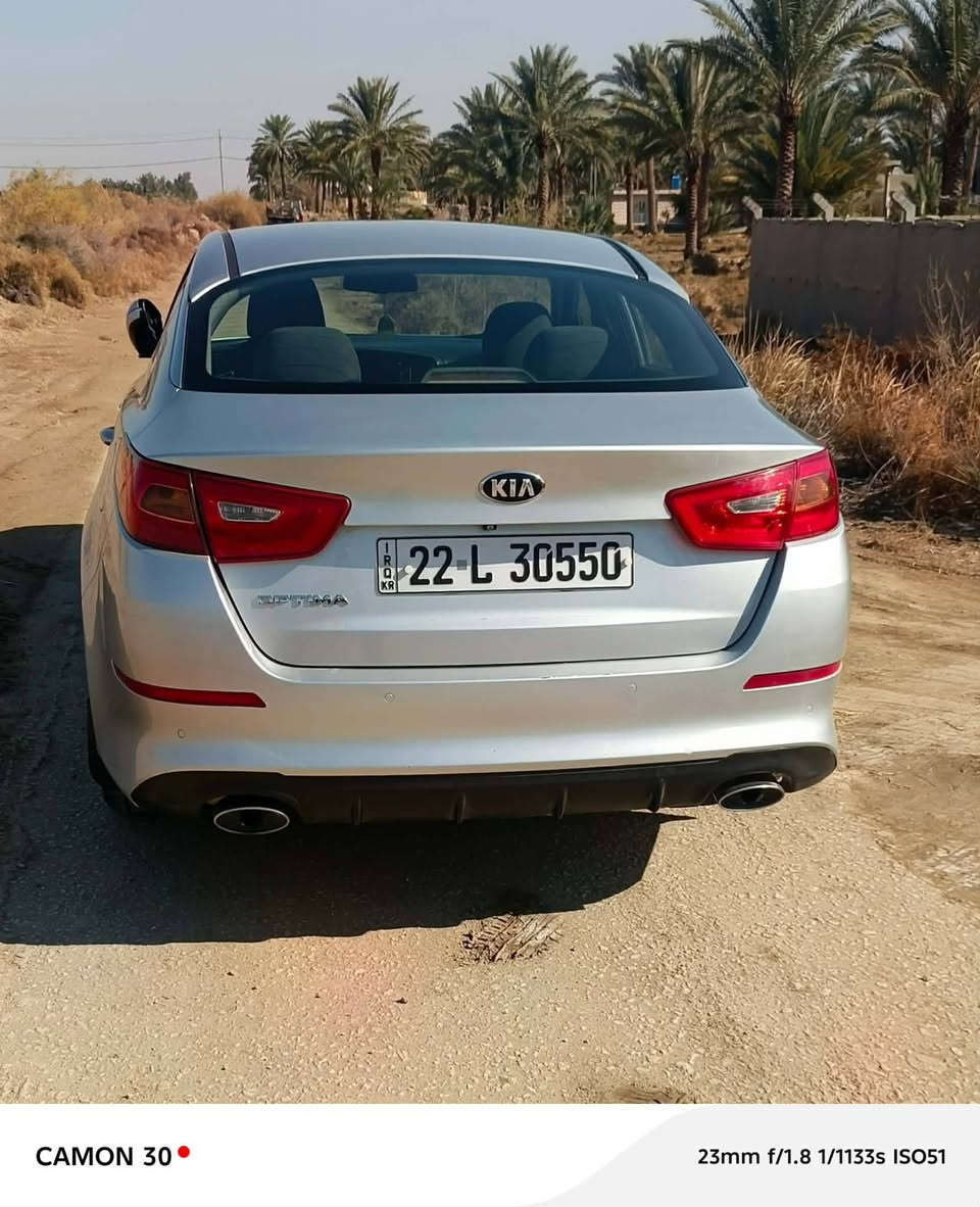 السلام عليكم للبيع كيا اوبتما خليجي موديل ٢٠١٤ شكل ١٥ رقم اربيل باسمي  فول مواصفات عدا البنوراما كشن كهربائي خزن استيرن رياضي تحكمات استيرن كاميرا خلفية حساس خلفي رادار امامي مري شفط بصمة تشغيل محرك 2400 دوش  
السعر 153 وبيها مجال 
للاستفسار الاتصال ع الارقام التالية 
***********
***********
مكان بابل الشوملي
