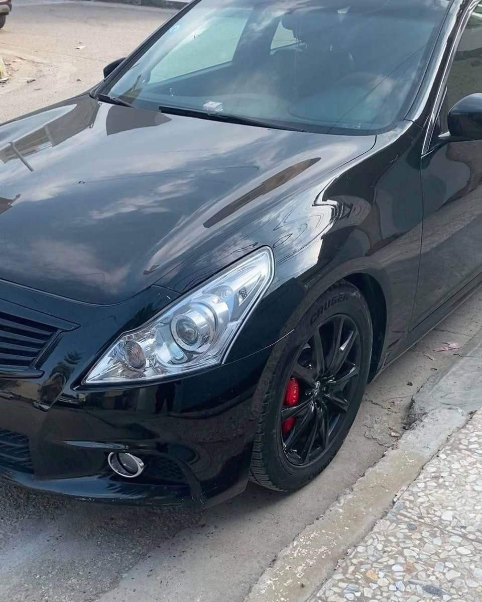 للبيع أو مراوس بجيب 
Infiniti G37 2013 
اللون  أسود 
 المكان بغداد 
رقم السياره بغداد
 ماشية 63 ألف ميل فقط
محرك VQ 3.7 V6 - 300HP تو ويل دفع خلفي 
 كير جديد
  محرك جديد
  ضفيرة جديدة
  كشنات خزن
  فتحة سقف
  كاميرا خلفية
  حساسات خلفية 
كشنات كهرباء
  جام أوتو
  أضوية أوتو
  شفتات ستيرن
  سماعات Bose
  كروز كنترول
  تحكم بالمرايا
 تحكم ستيرن كهربائي
 بريكات برمبو
تحكم سرعه كروس
السعر ١١٥٠٠$ او مراوس بجيب
غير متواجد على الفيس
رقم صاحب السيارة 
جعفر   +964 788 292 6468 بغداد, العراق


**إذا كنت صاحب هذا الإعلان وتريد حذفه لأي سبب، رجاءا أرسل رسالة إلى الدعم الفني**